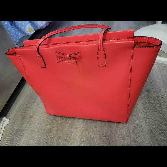 Kate Spade tote bag large - red - Picture 4 of 6